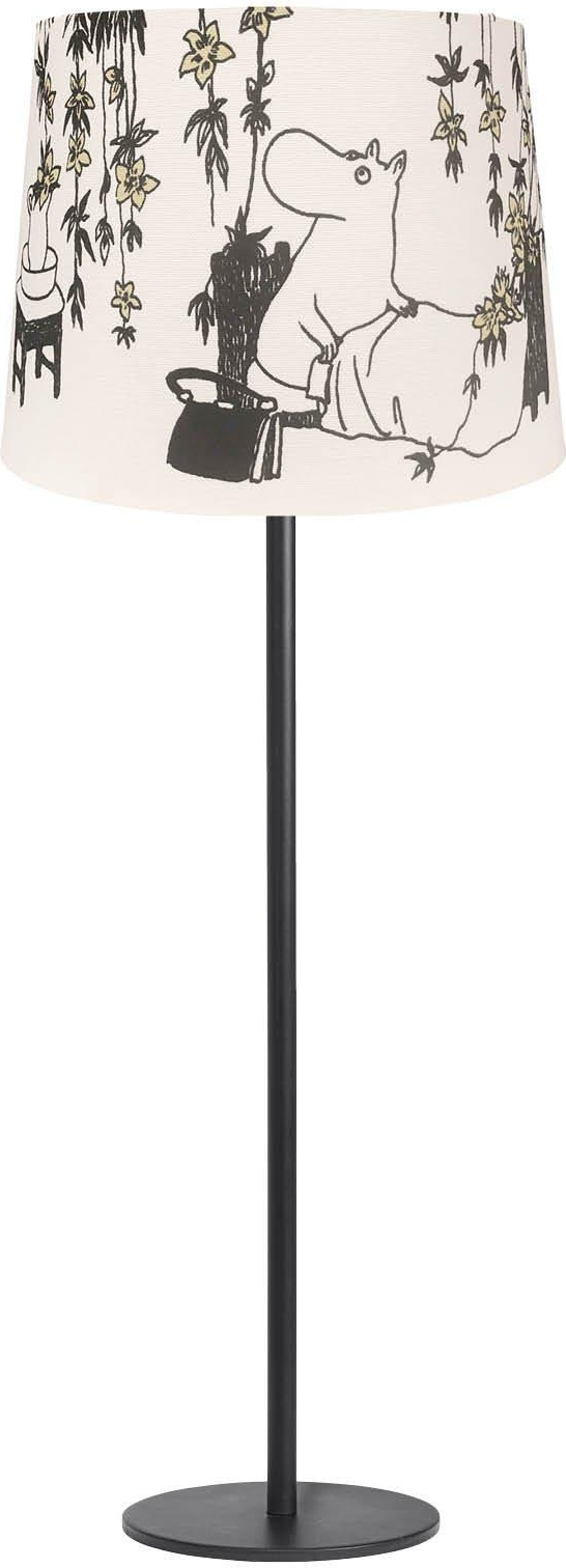 Voet Moomin Flowers tafellamp - Zwart - 71 cm