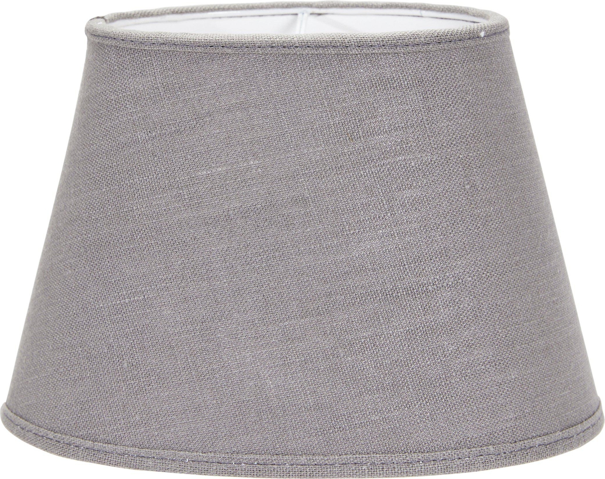Ovale Selected Linnen lampenkap - Grijs