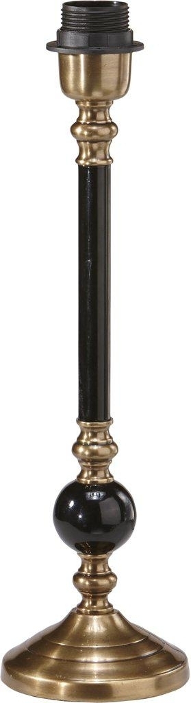Abbey lampfot - Svart/m�ssing - 40 cm