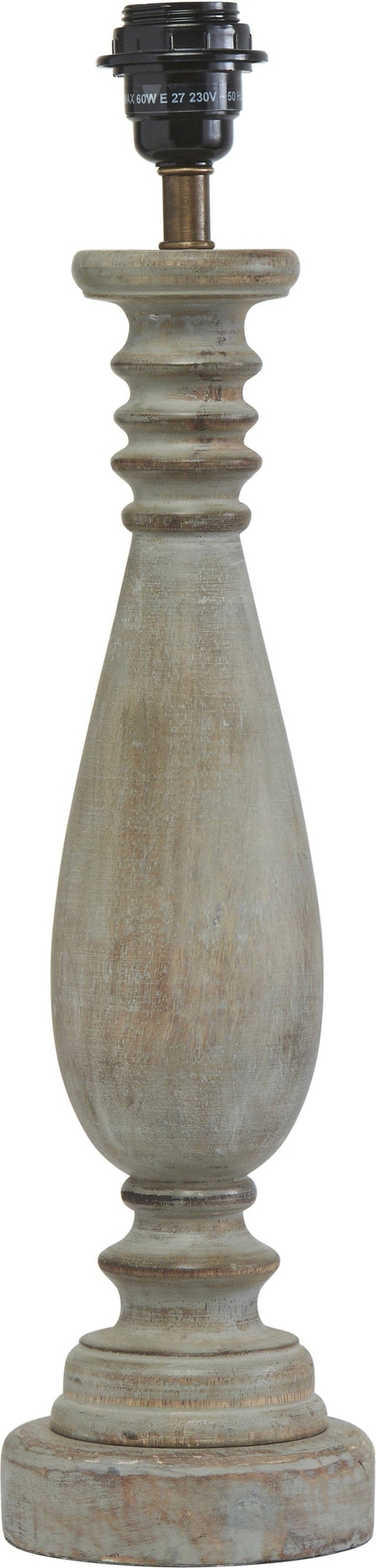 Linda lampfot - Gr� - 52 cm