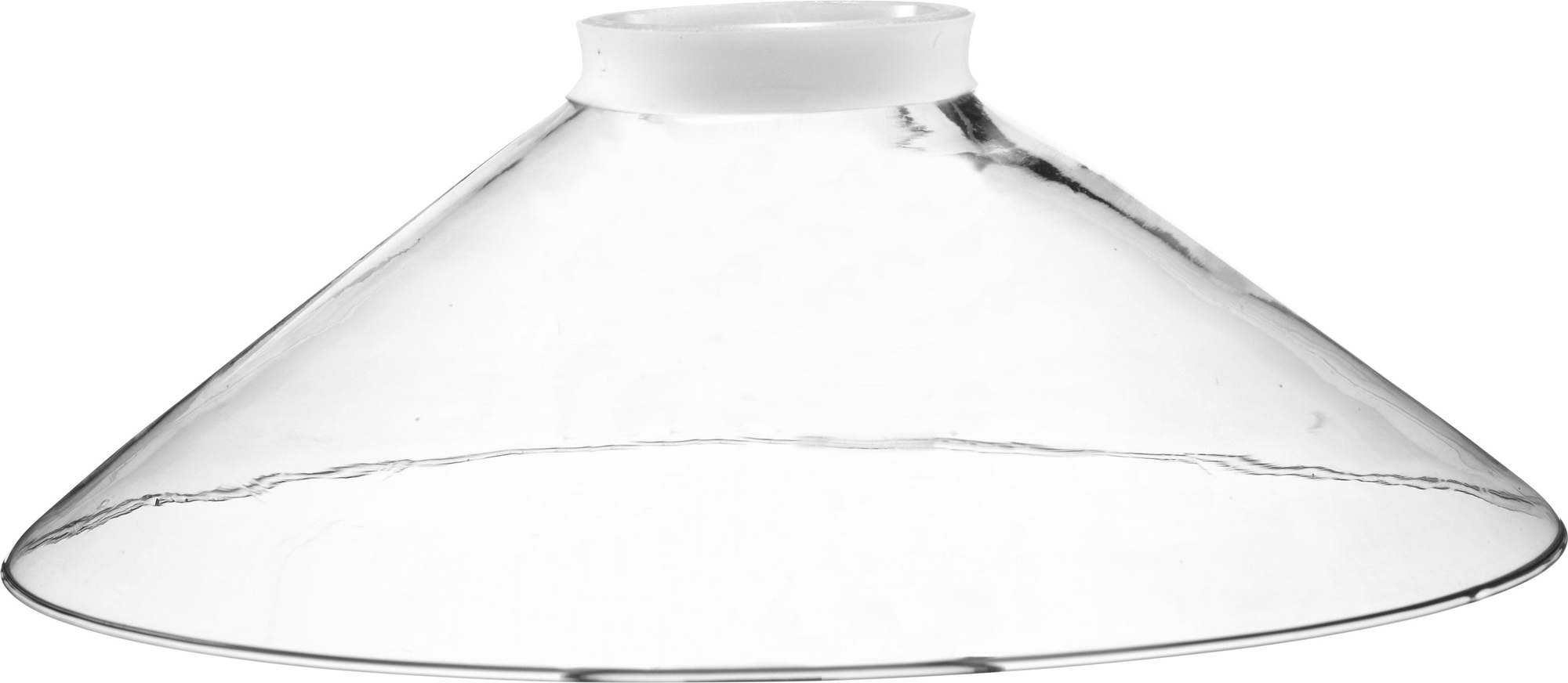 August lampsk�rm - Klarglas - 25 cm