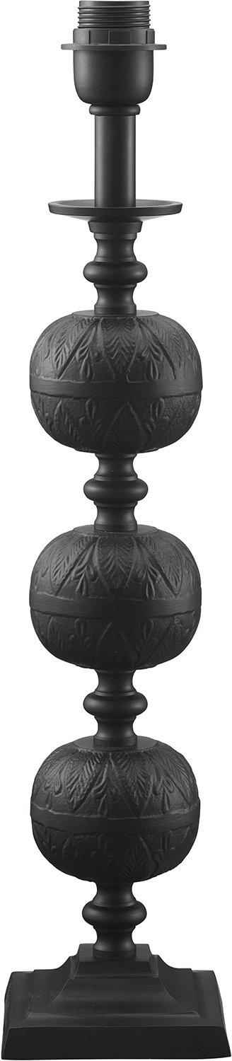 Flory lampenvoet - Zwart - 57 cm