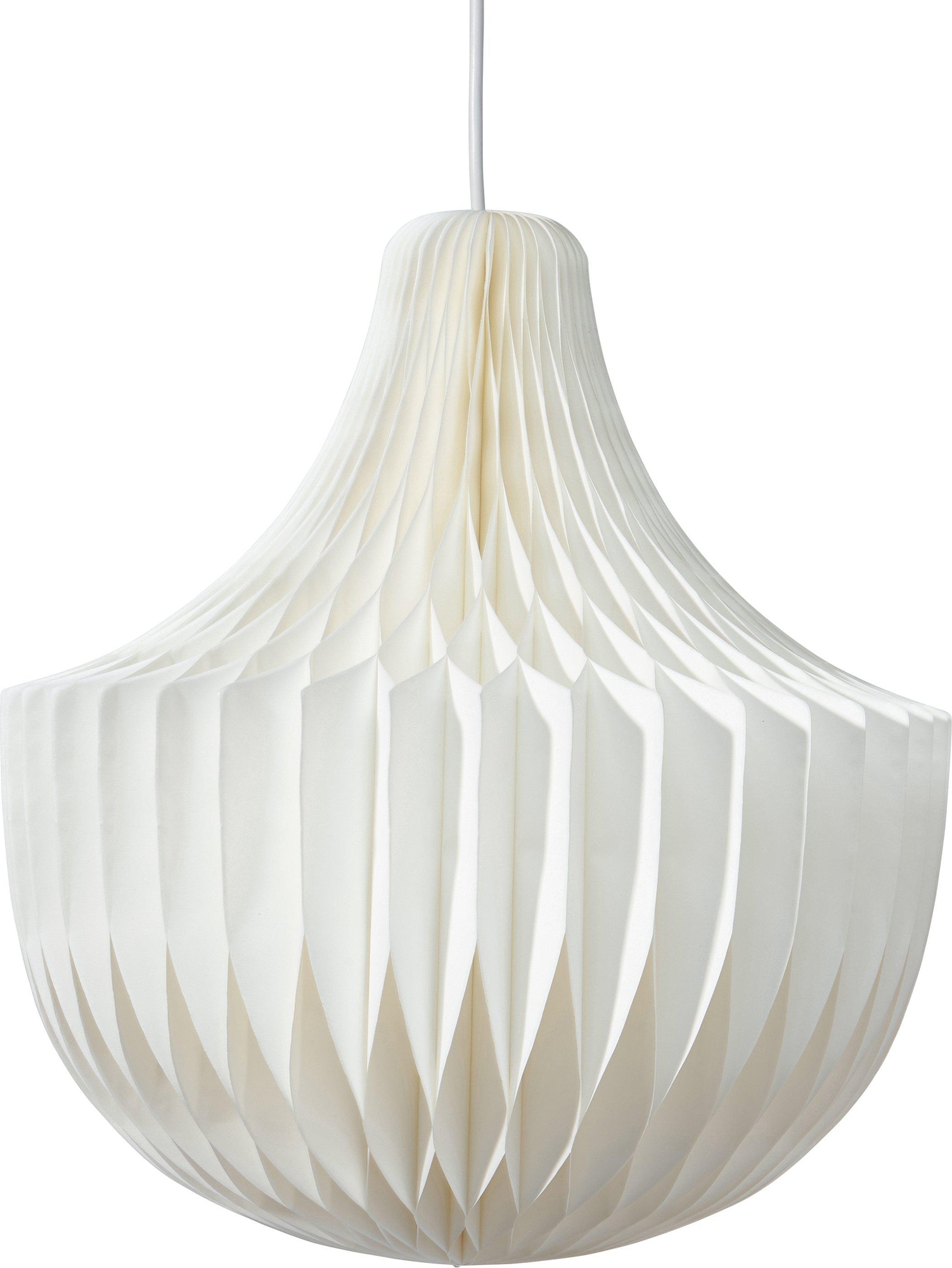 Vicky plafondlampenkap - Wit - 40 cm Vicky plafondlampenkap - Wit - 40 cm