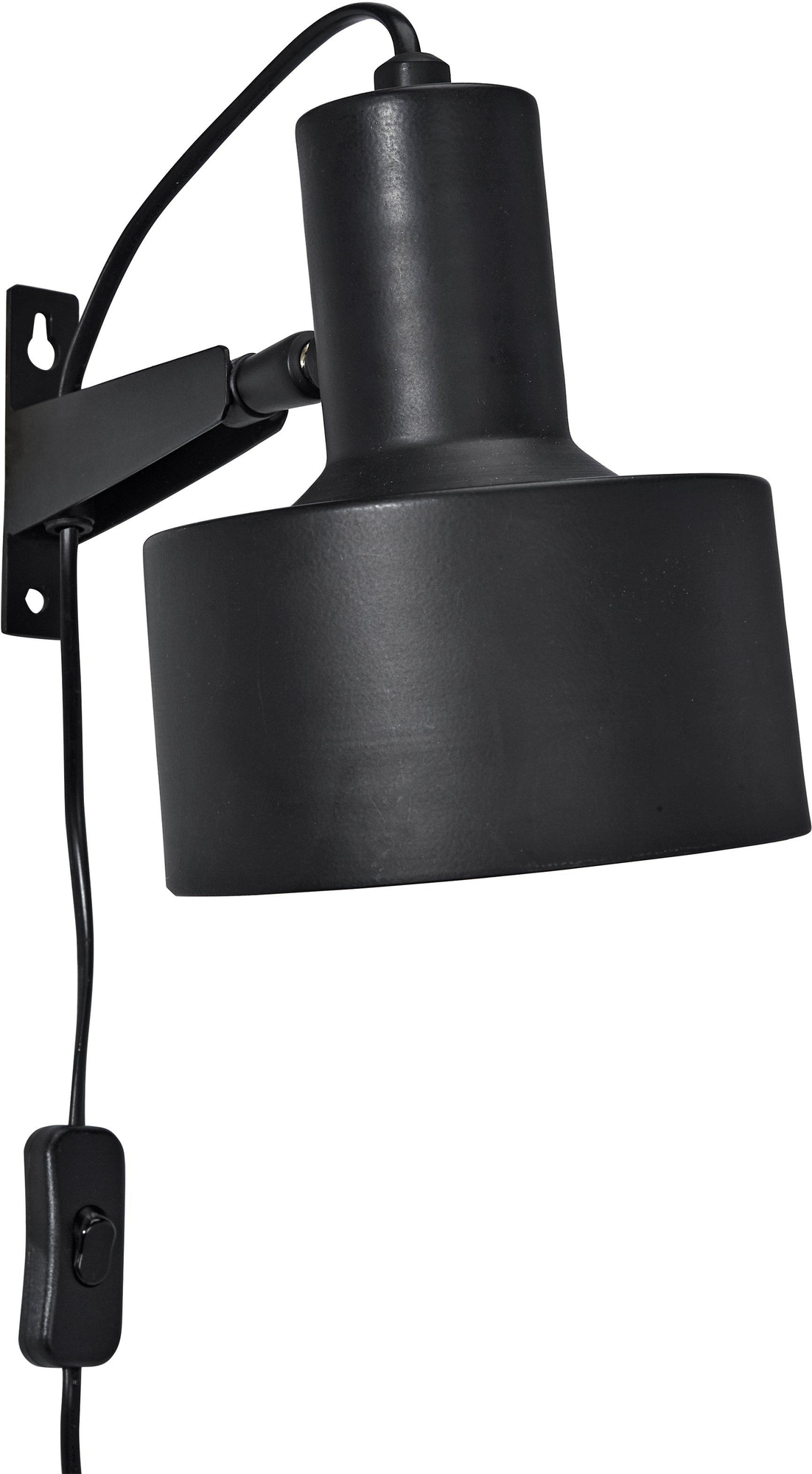 Solo wandlamp - Mat zwart - 23 cm