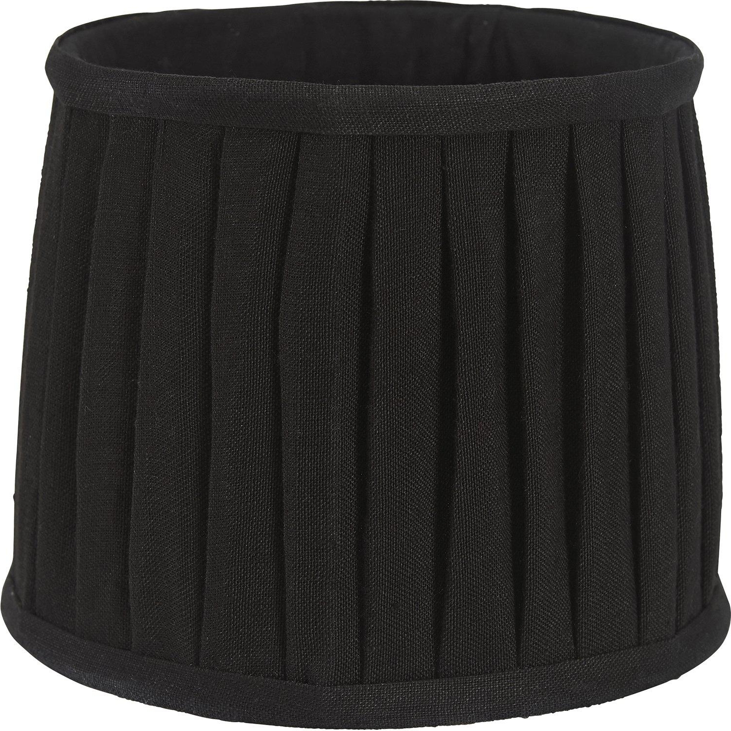 Sofia Plissé lampenkap - Zwart Sofia Plissé lampenkap - Zwart