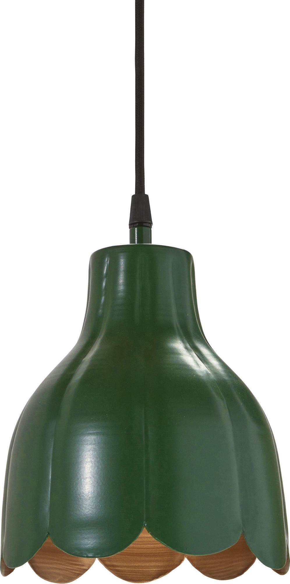 Tulippa tak/f�nsterlampa - Gr�n - 17 cm