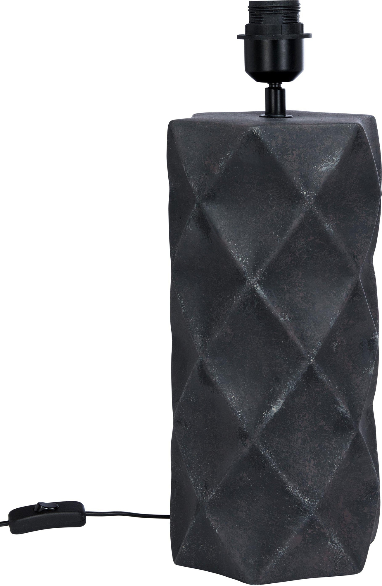 Hazel lampenvoet - Antraciet - 43 cm