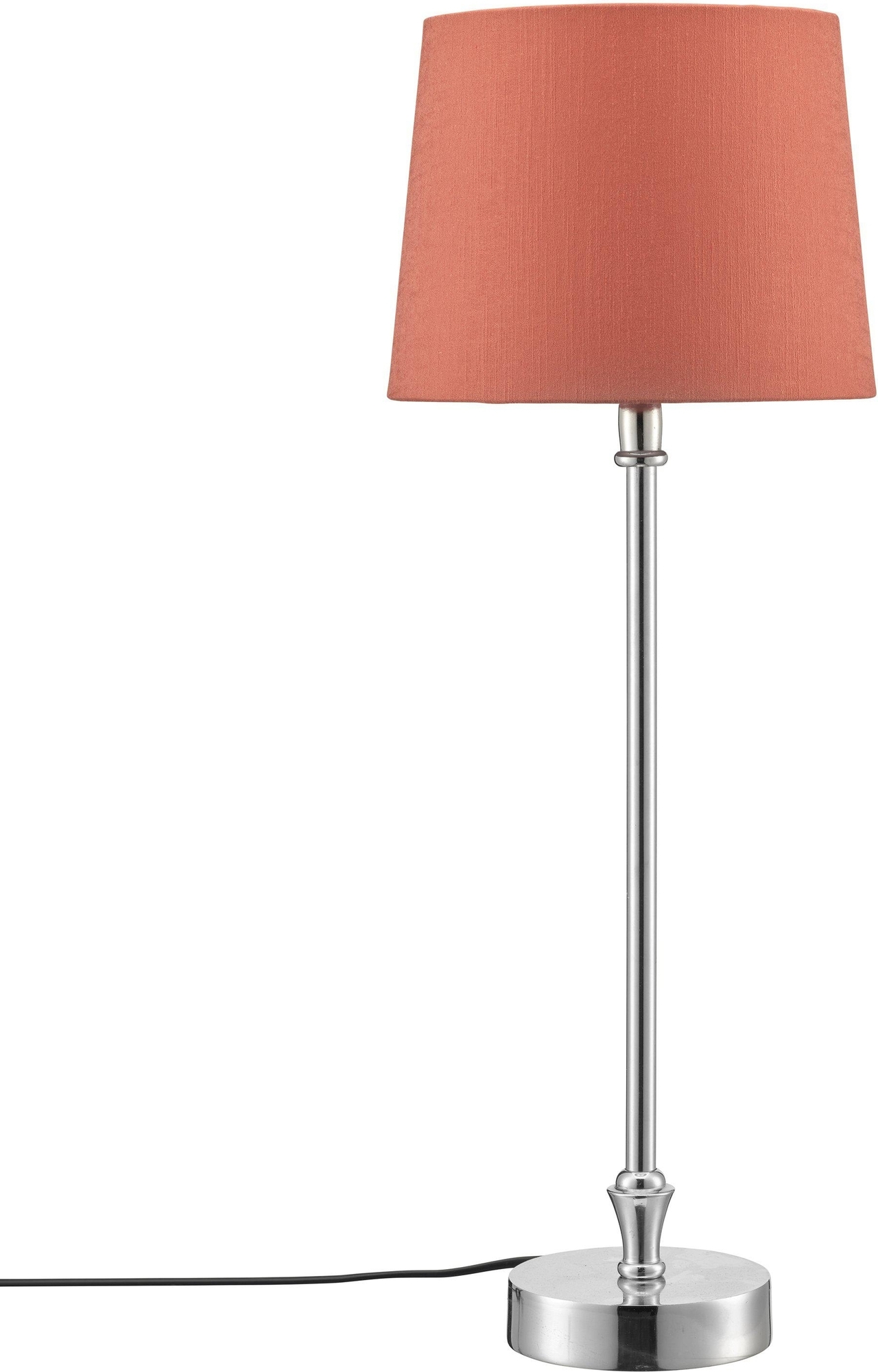 Liam bordslampa - Spicy orange/krom - 56 cm