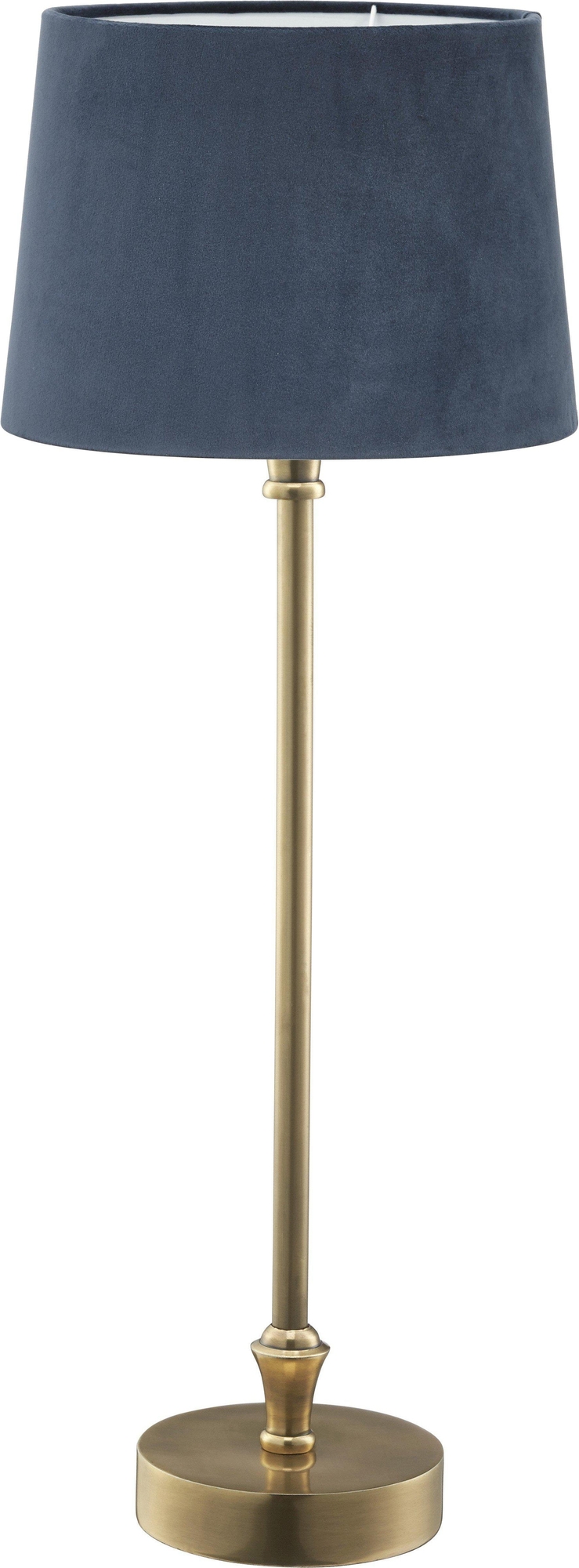 Liam bordslampa - Bl�/m�ssing - 59 cm