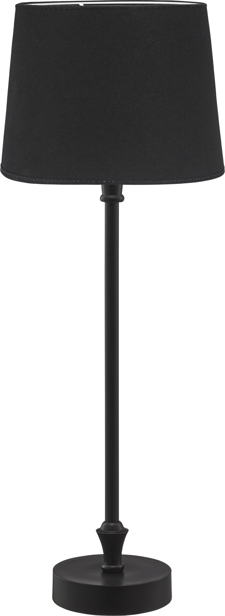 Liam tafellamp - Zwart - 59 cm