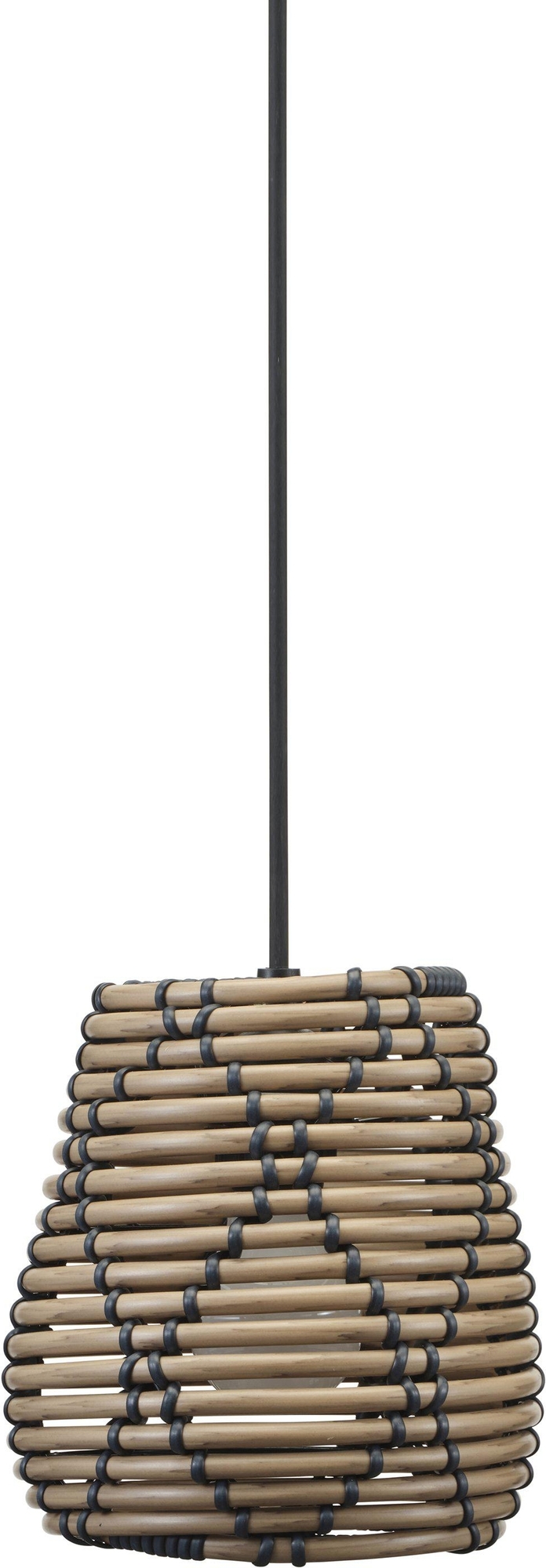 Lollo plafondlamp voor buitengebruik - Naturel/zwart