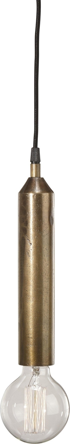 Let op raamlamp - Rustiek messing - 27 cm