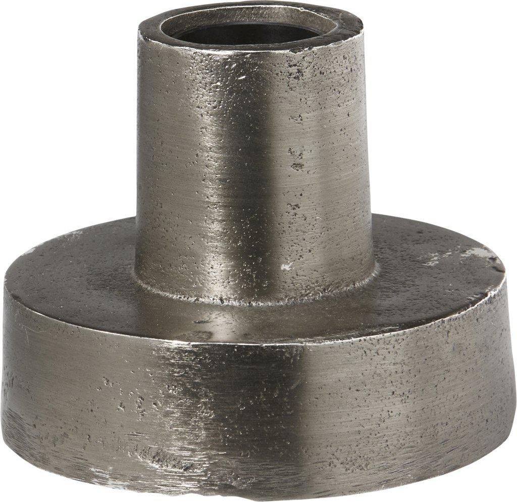 Let op lampenvoet - Rustiek zilver - 12 cm