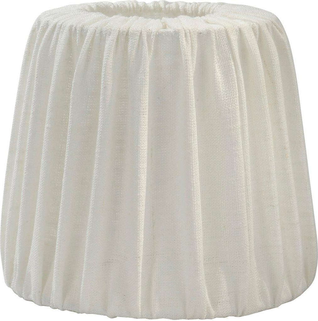 Mia Vergulde lampenkap - Gebroken wit