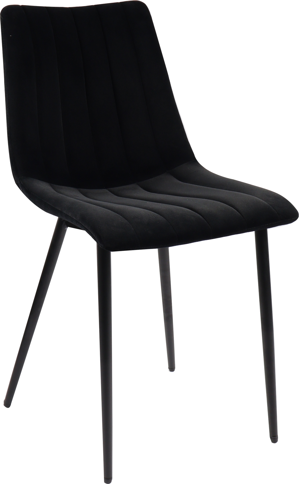 Stol i svart sammet - Kayla + M�beltassar