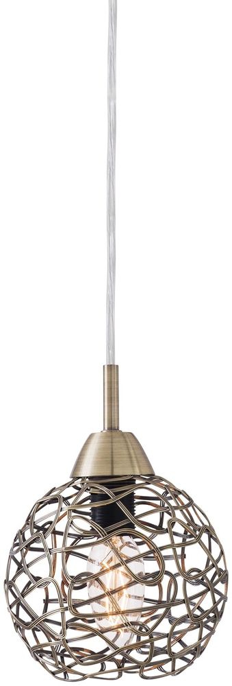 Excel raamlamp - Antiek messing