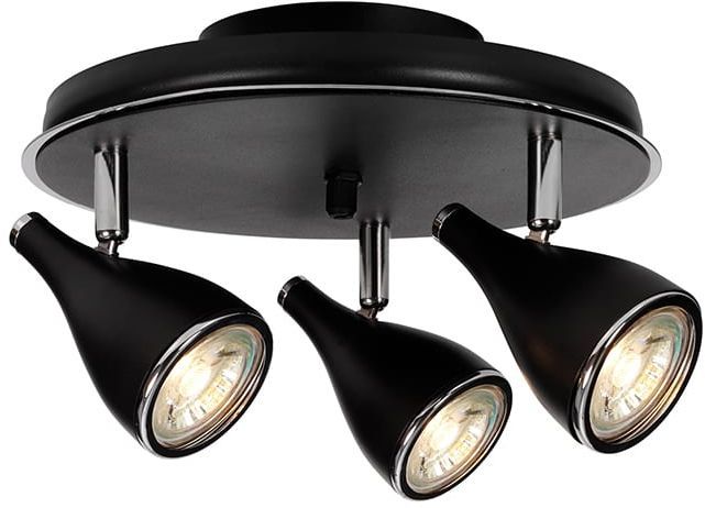 Pollux spotlight - Svart/krom Pollux spotlight - Svart/krom