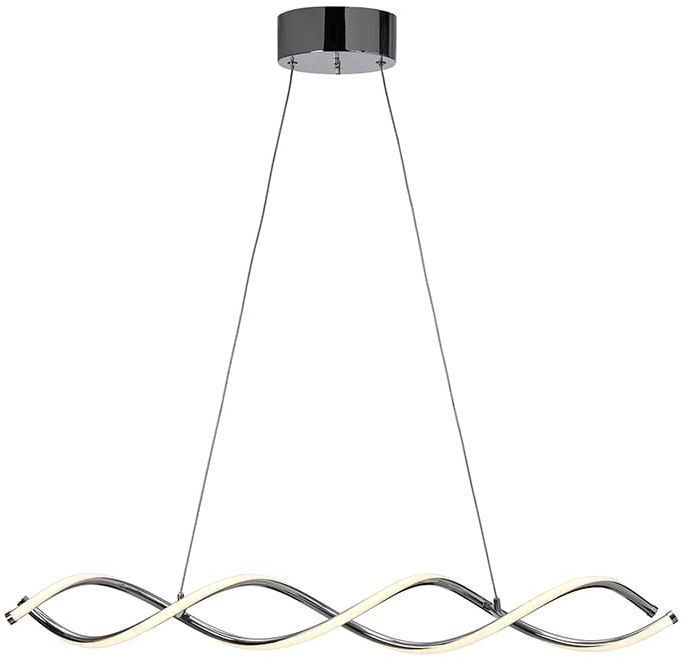 Vindla taklampa - Krom