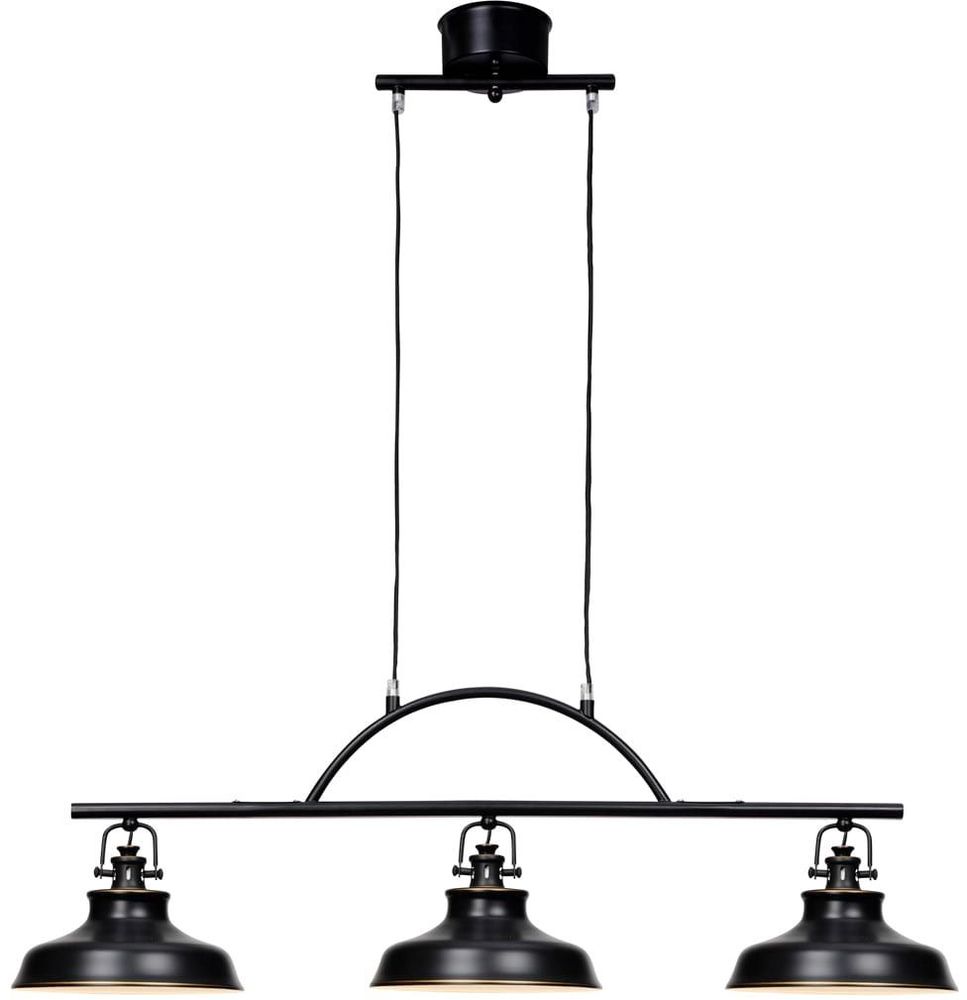 New Haven taklampa - Svart