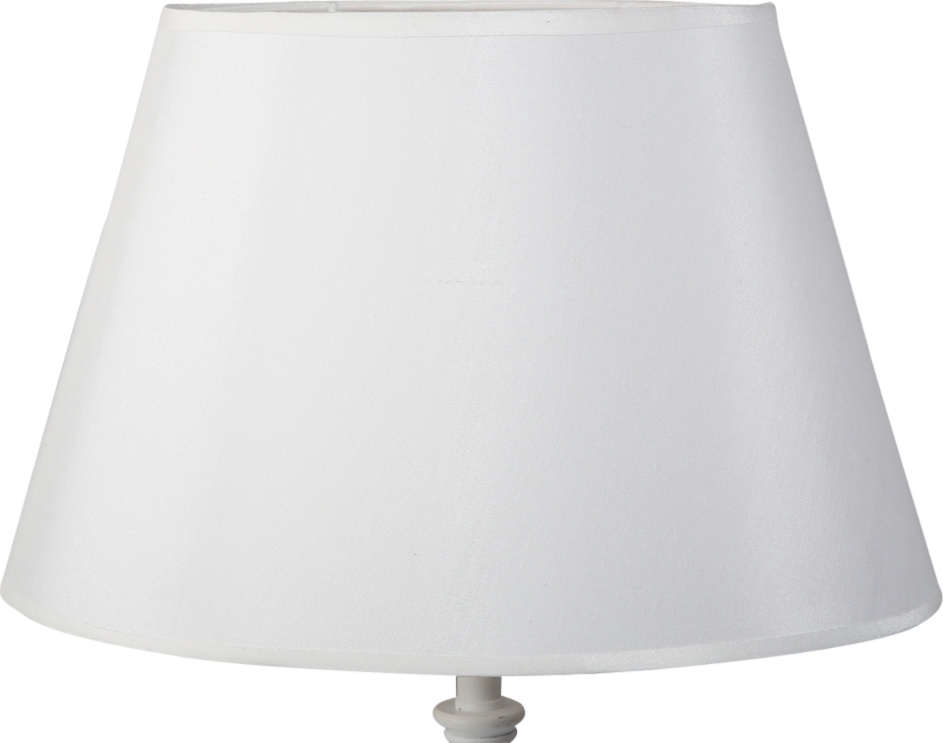 Silk lampsk�rm - Vit