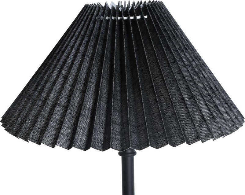 Veck lampsk�rm - Svart