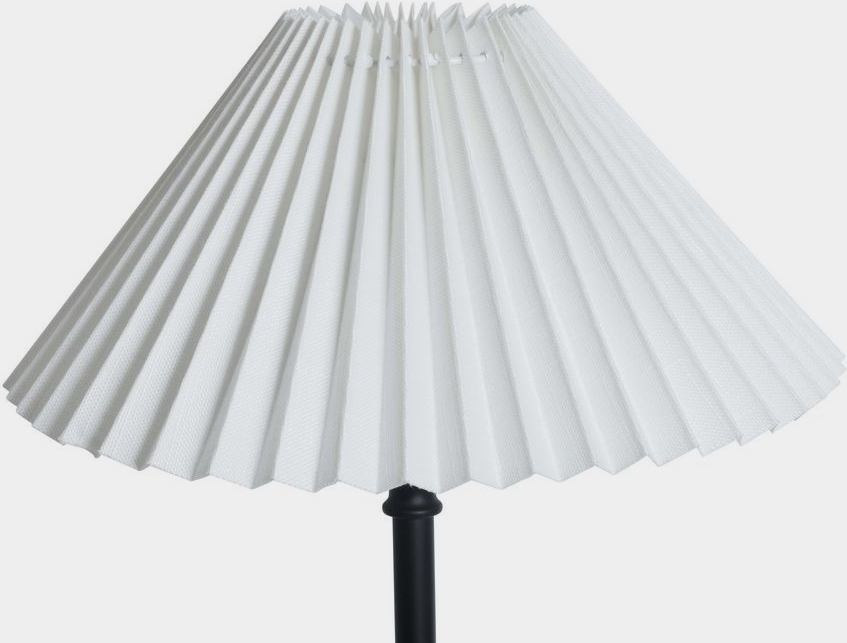 Gevouwen lampenkap - Wit