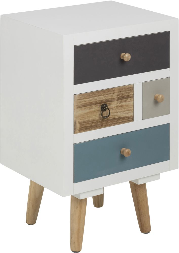 Thais S�ngbord - Vit/flerf�rgad