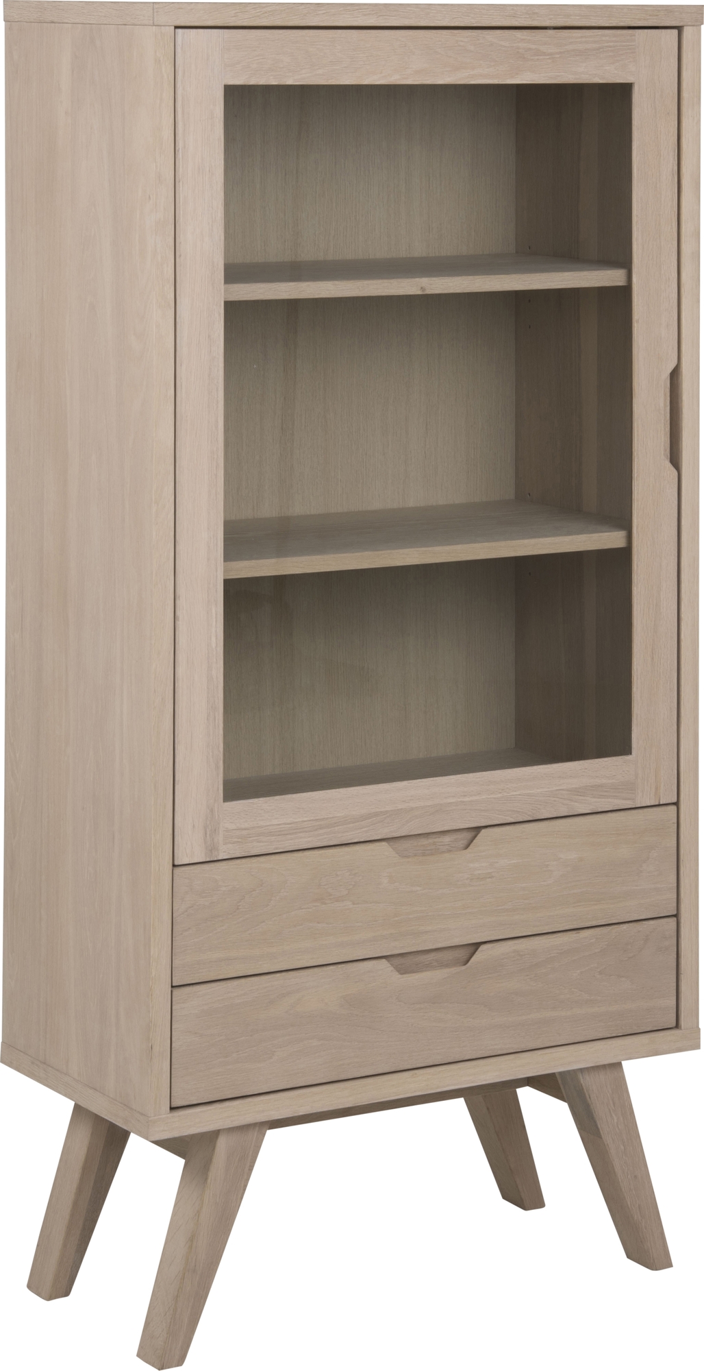 A-Line vitrinekast 145 cm - Wit