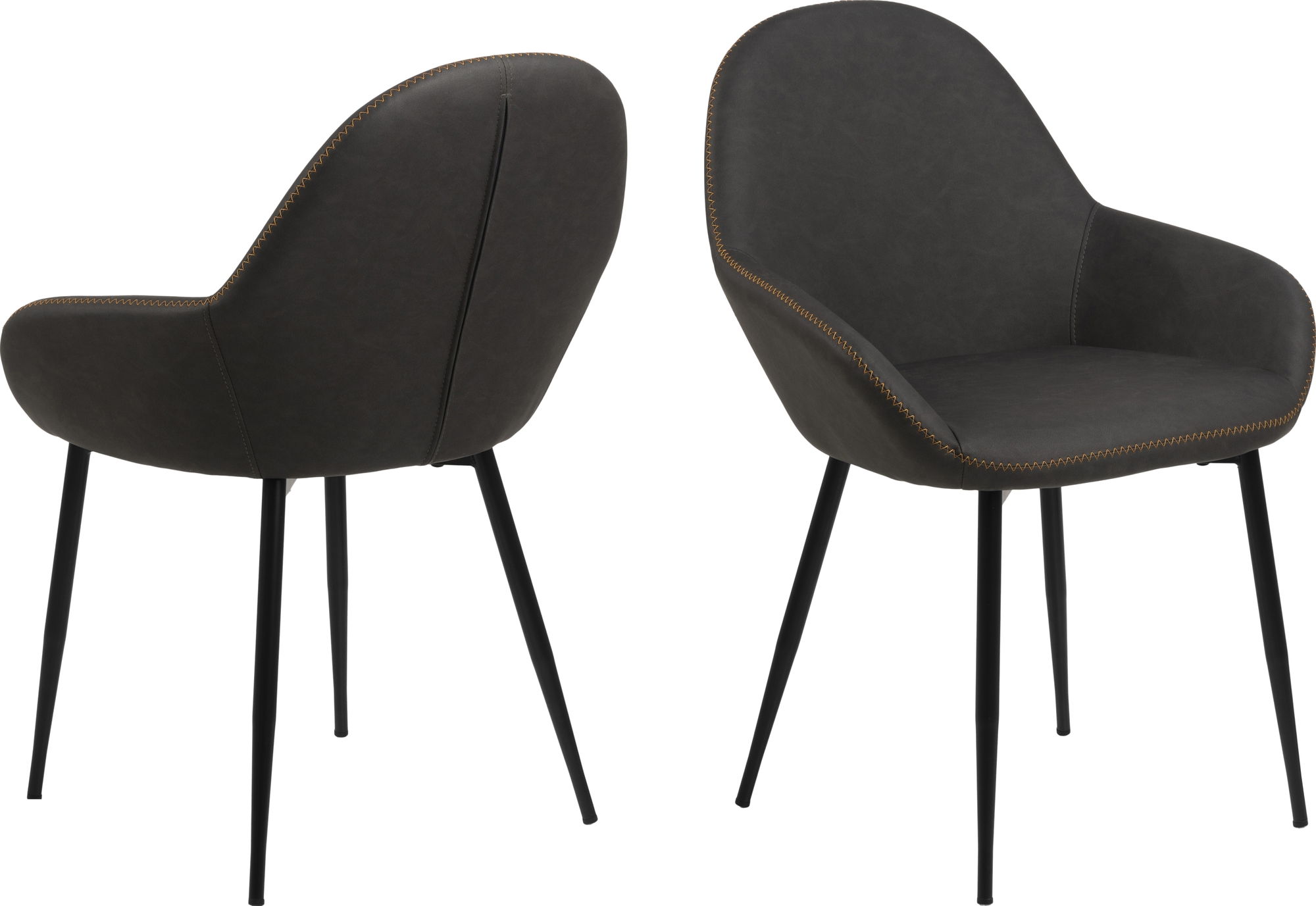 Candis fauteuil - Grijs PU Candis fauteuil - Grijs PU