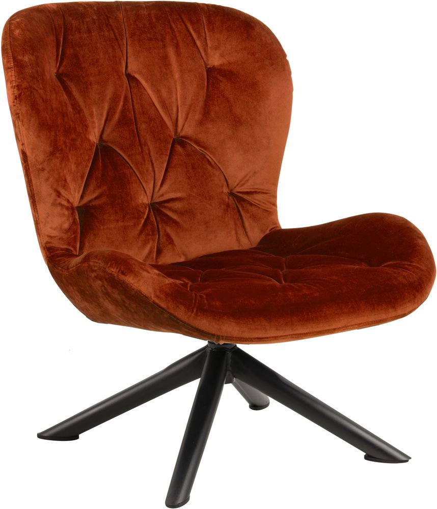 Batilda Fåtölj - Koppar/svart Batilda Fåtölj - Koppar/svart