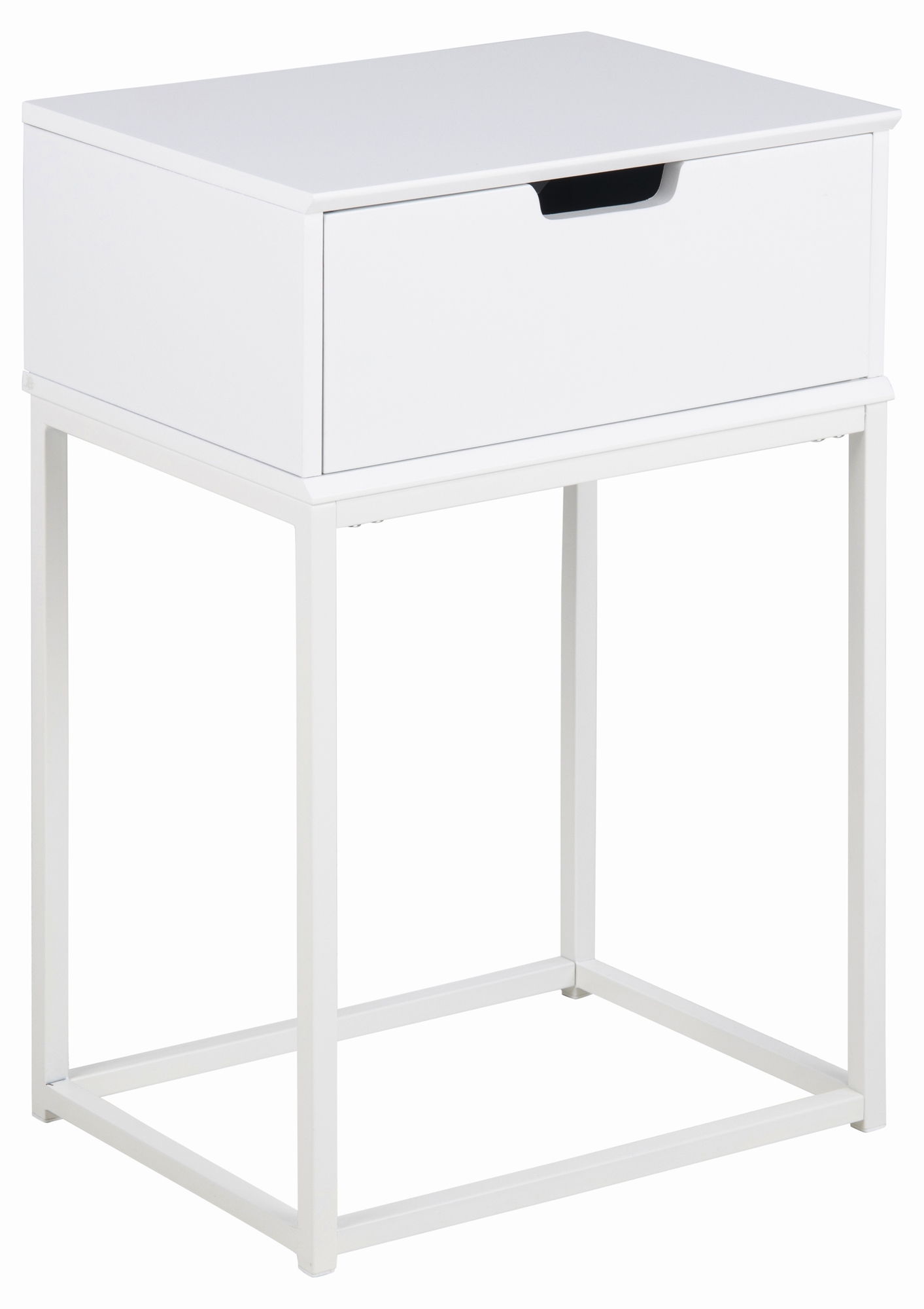 Mitra nachtkastje - Wit Mitra nachtkastje - Wit