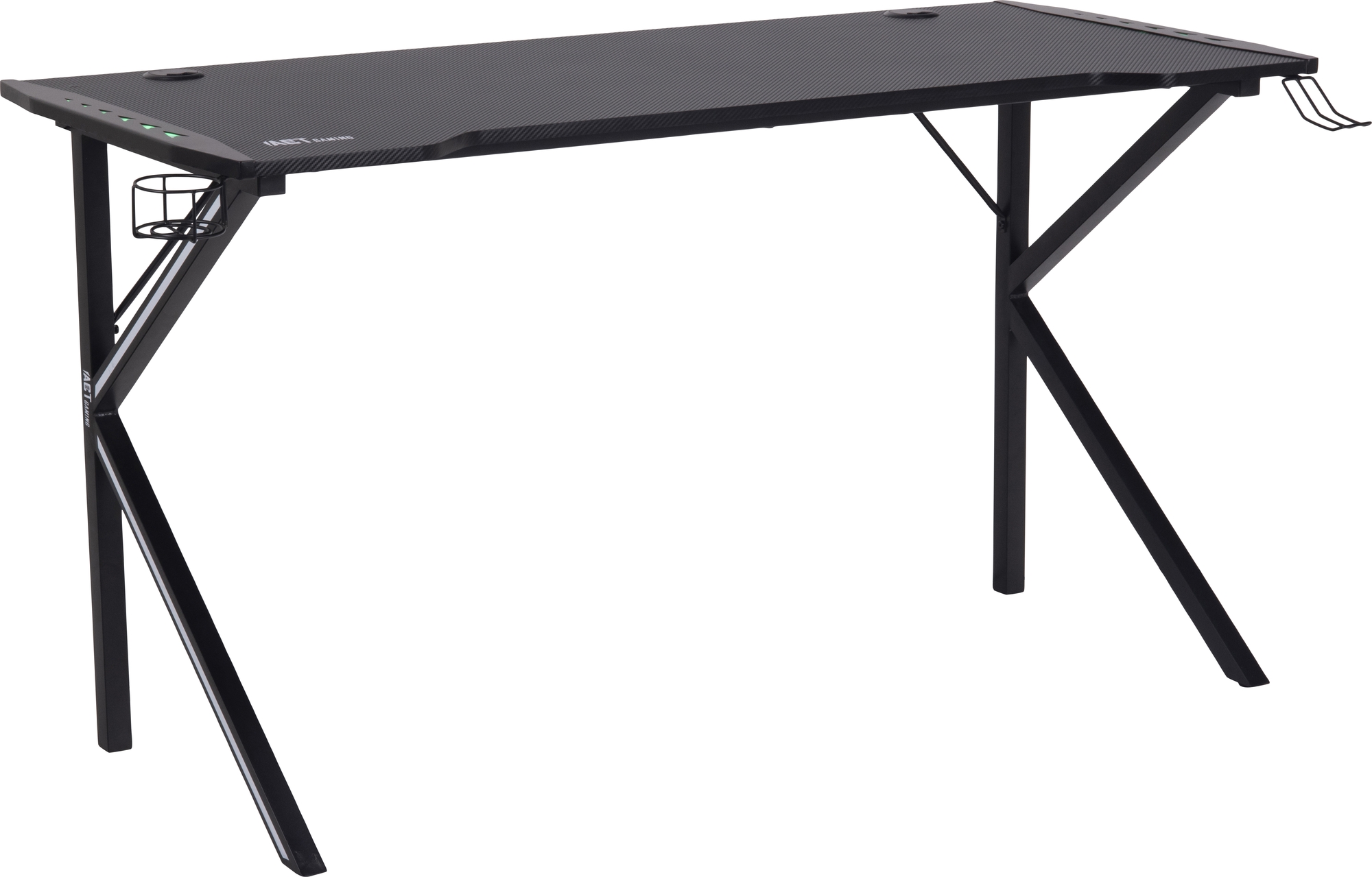 Ninja skrivbord | datorbord - Grå (140 cm) Ninja skrivbord | datorbord - Grå (140 cm)