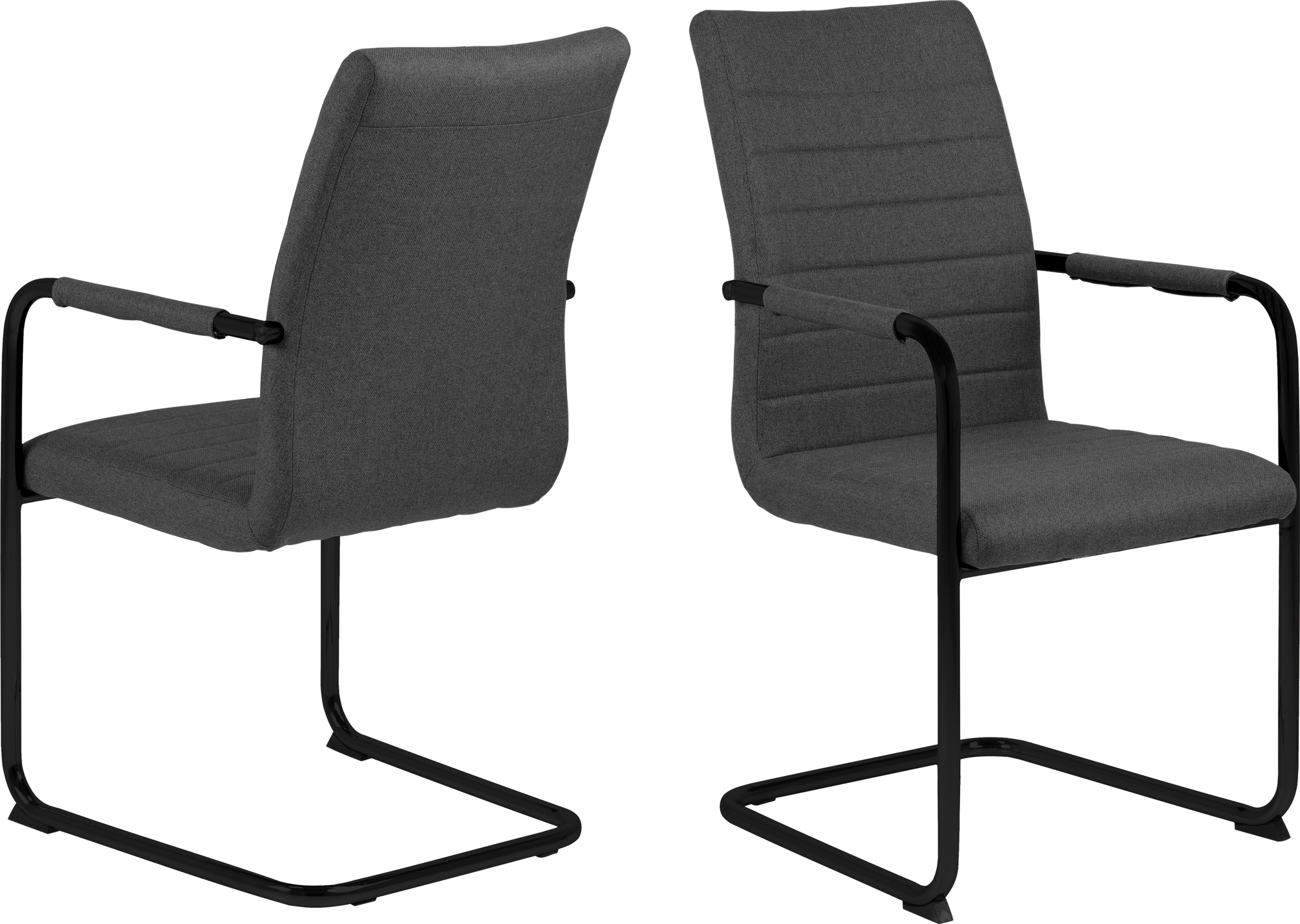 Moon fauteuil - Grijs/zwart