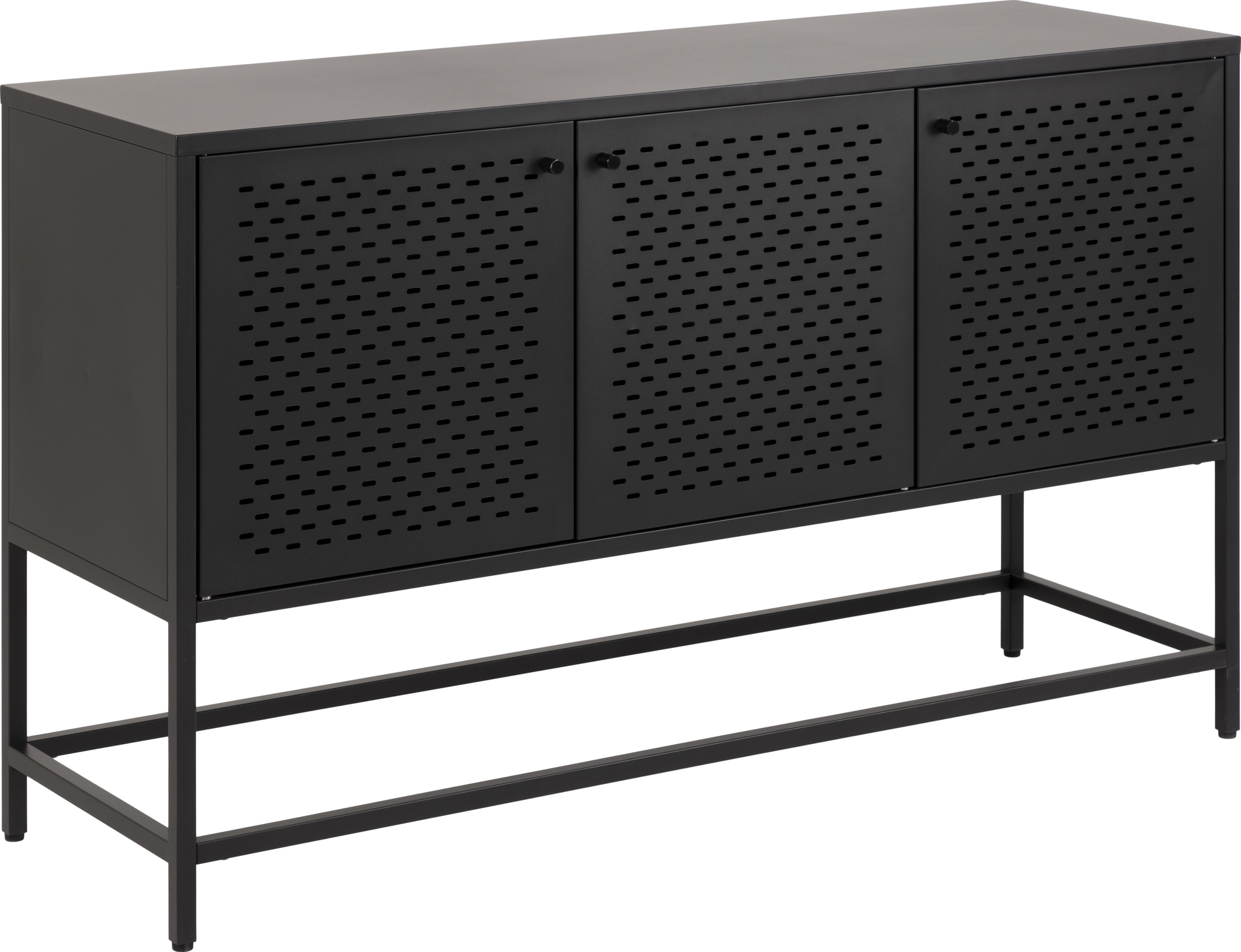 Newcastle dressoir 125 cm - Zwart