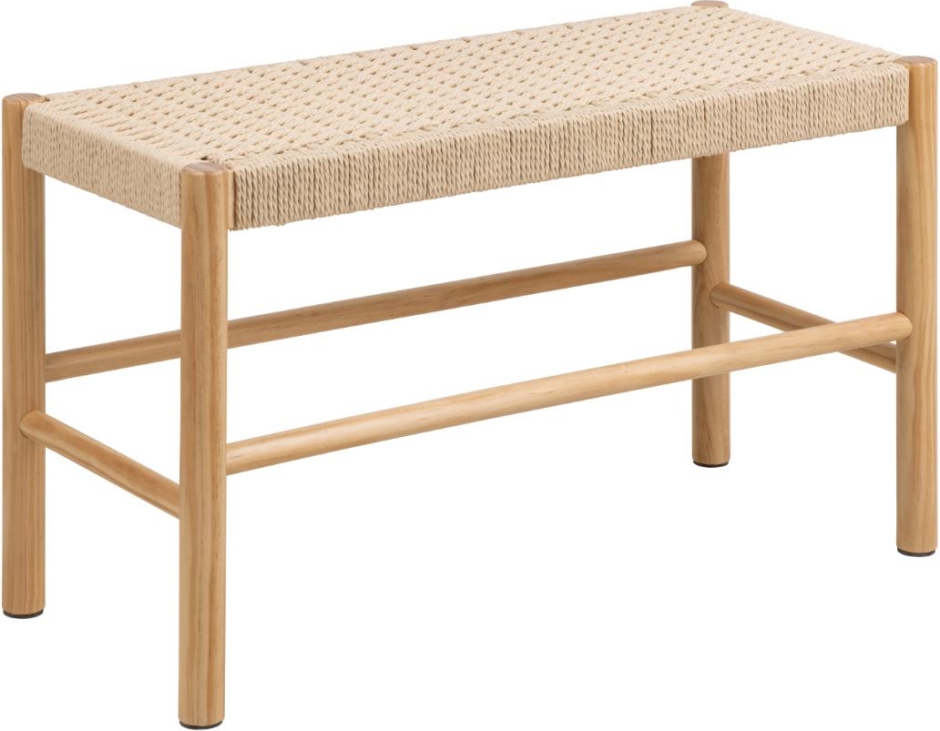 Alvin sittbänk - Offwhite/furu Alvin sittbänk - Offwhite/furu