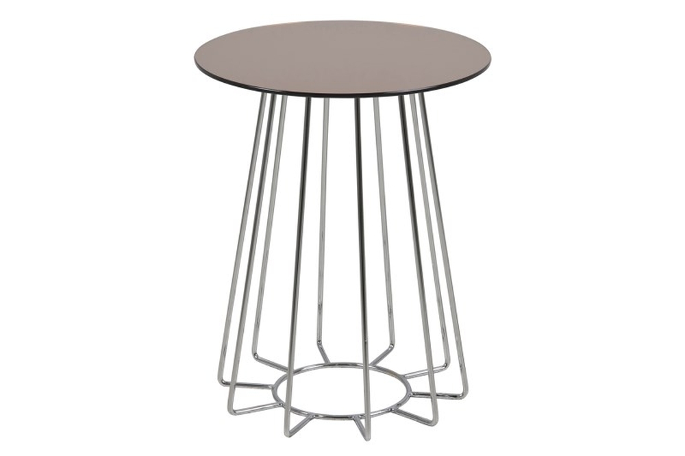 Casia h�rnbord 40 x 40 cm - Brun/krom