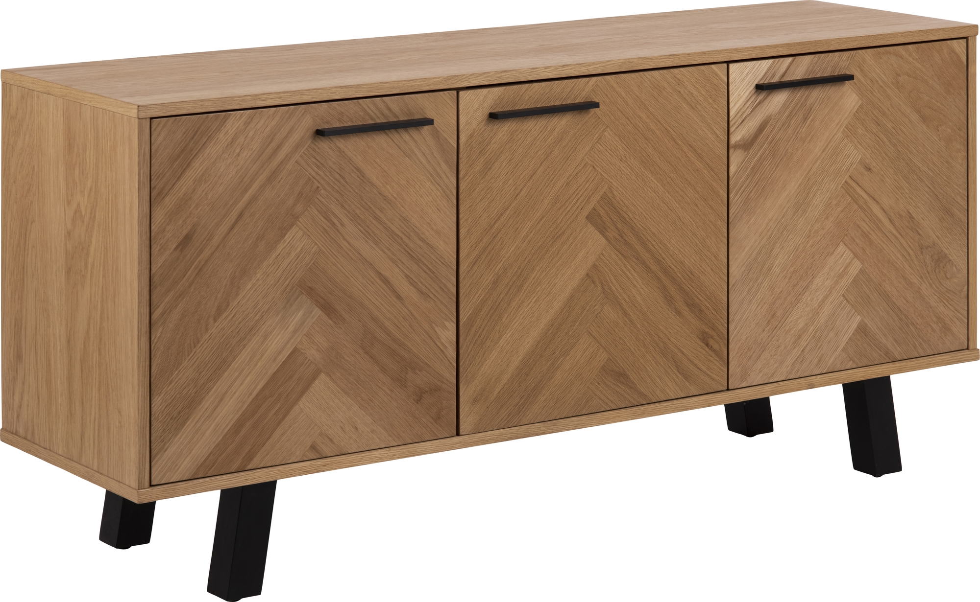 Brighton dressoir - Eiken/zwart