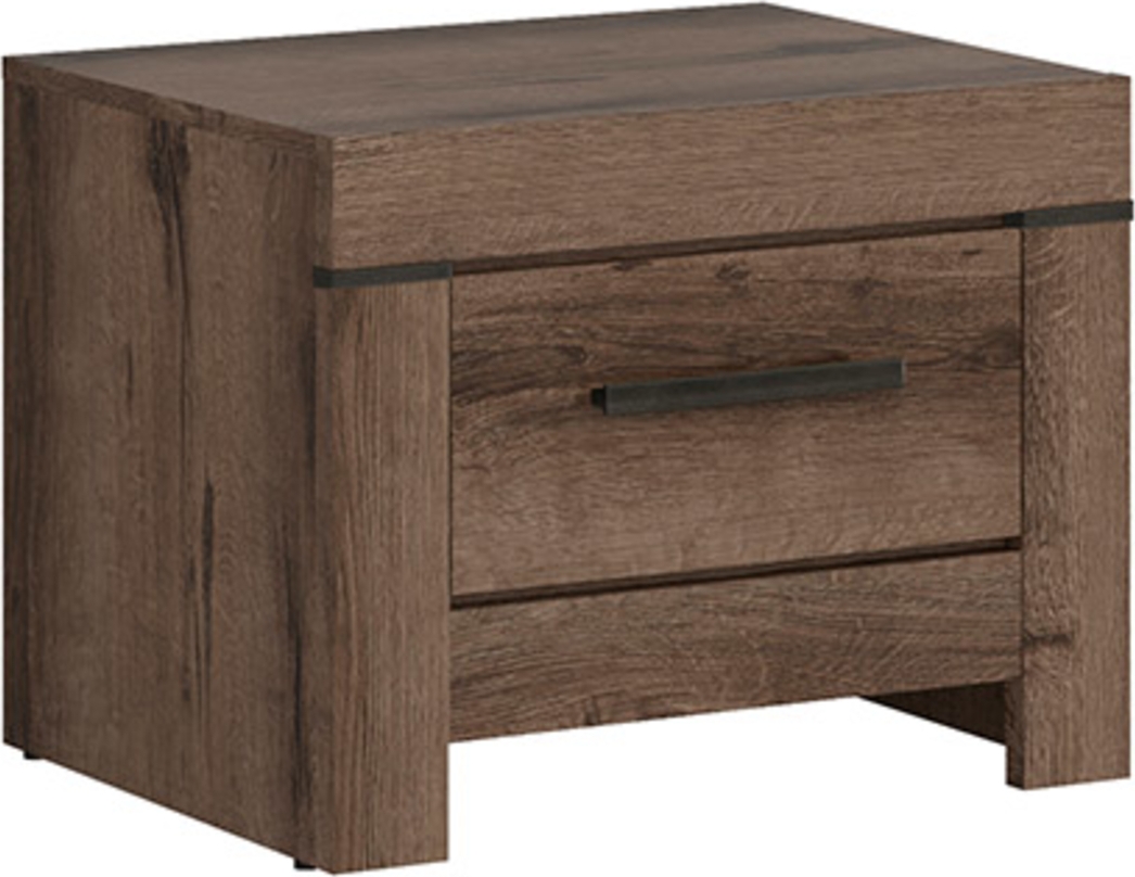 Balin nachtkastje - Donker eiken