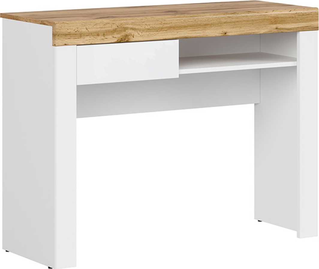 Holten consoletafel 106,2 x 40 cm - Wit/eiken