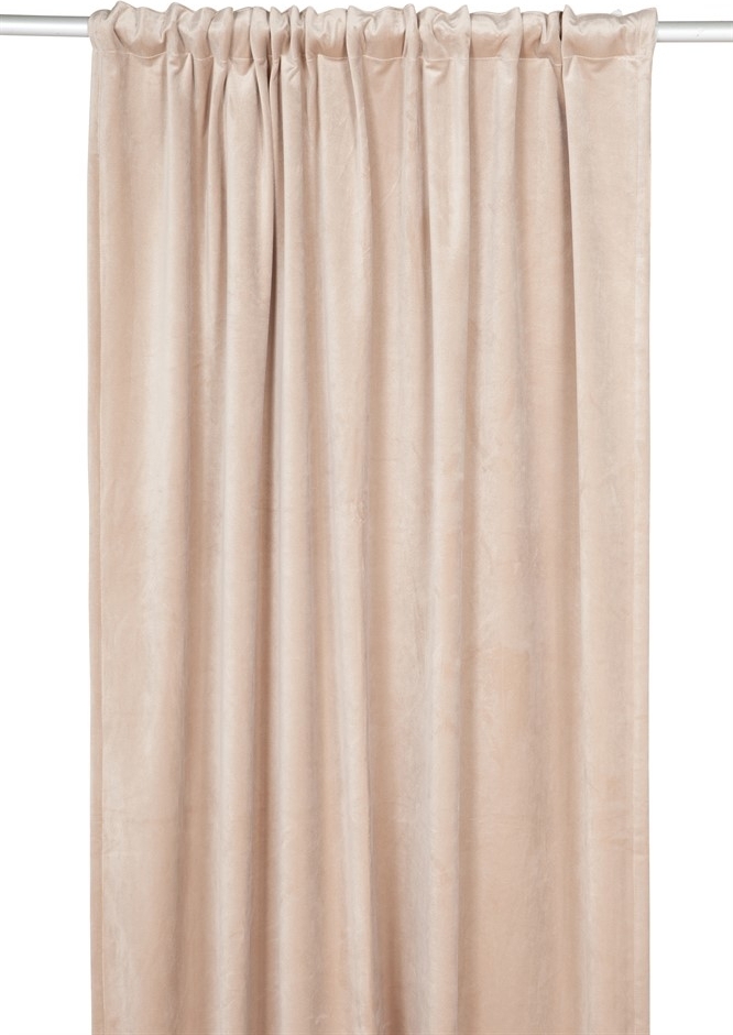 Bea gardinlängd 135 x 300 cm - Sand sammet Bea gardinlängd 135 x 300 cm - Sand sammet