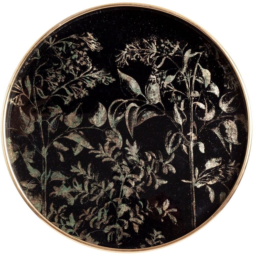 Dekorbricka Brilliant liten – Guld/svart Dekorbricka Brilliant liten – Guld/svart