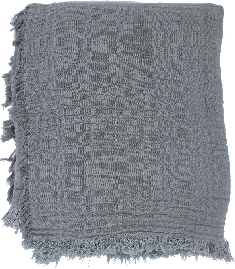 Ella bedsprei/plaid 150 x 250 cm - Grijs Ella bedsprei/plaid 150 x 250 cm - Grijs