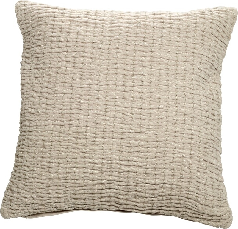 Visha kuddfodral 45 x 45 cm - Creme