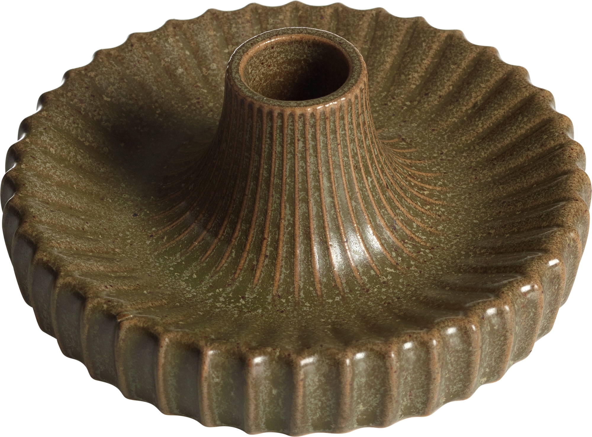 Claire kandelaar - Bruin