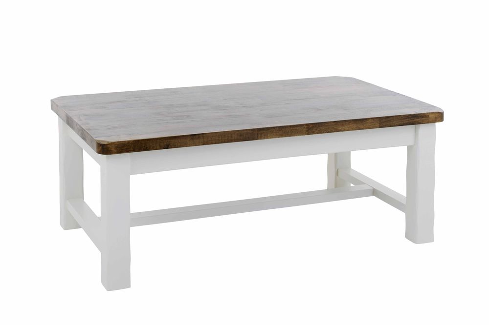 Gr�storp soffbord - Vit/gr�