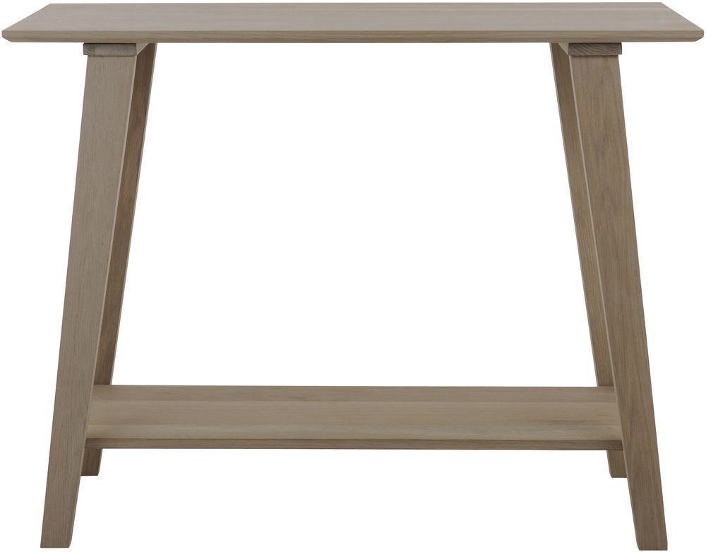 Frikk consoletafel 100 x 35 cm - Witgeolied eiken