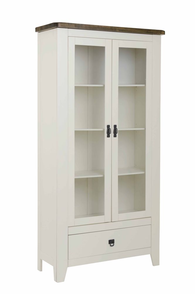 Kalix vitrinsk�p - Vit