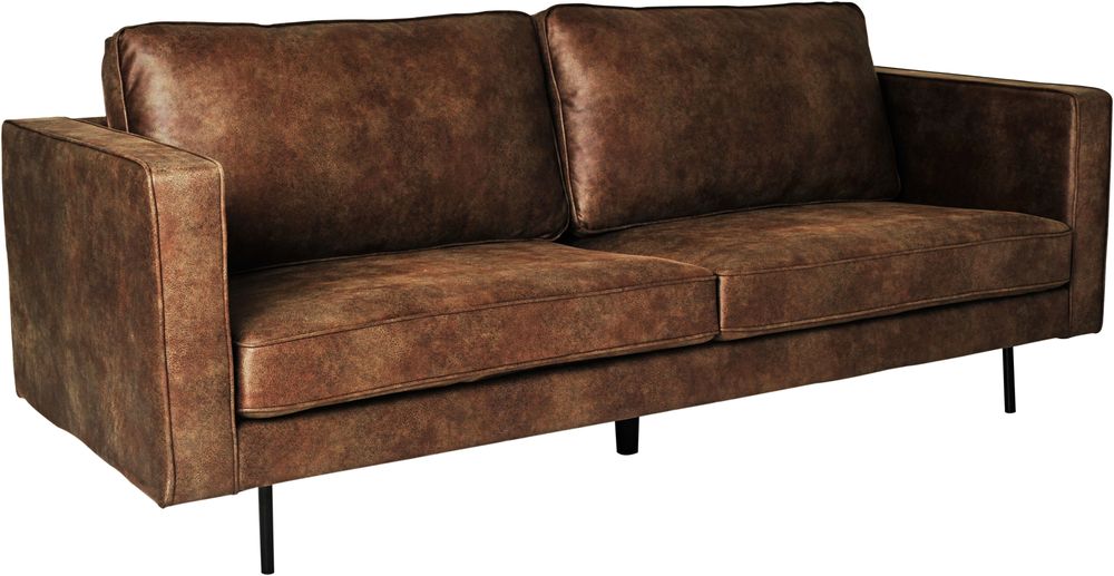 Balbus 3-sits soffa - Mörkbrun Balbus 3-sits soffa - Mörkbrun