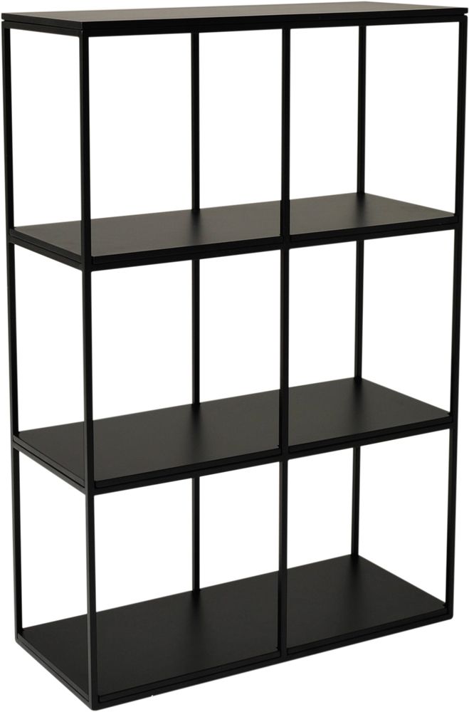 Saladin wandplank 3x2 - Zwart