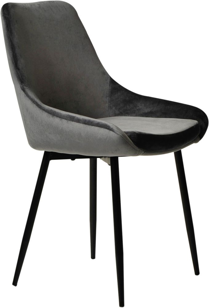 Parade matstol - Gr� sammet